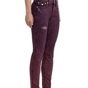 True Religion Distressed Super Skinny W Flaps Jeans